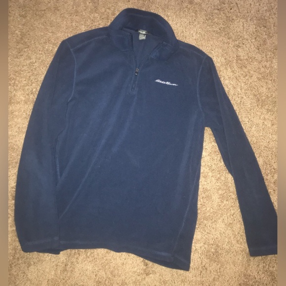 Eddie Bauer Mens Quarter Zip Size medium